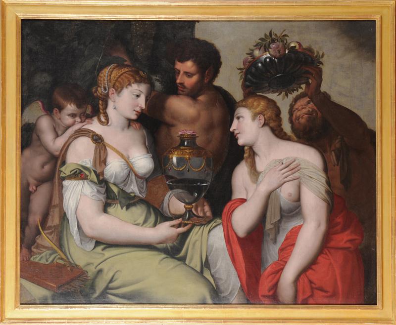 EUROPEAN SCHOOL: MYTHOLOGICAL SCENE