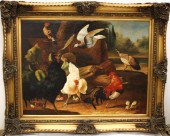 EUROPEAN SCHOOL OIL ON CANVAS