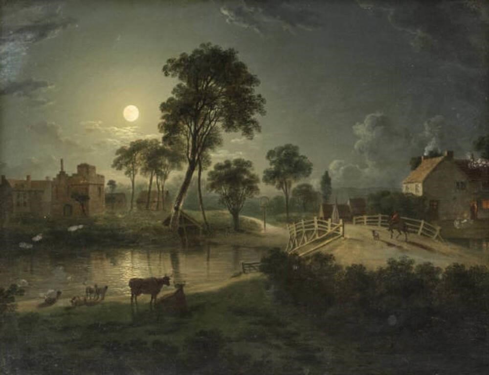 EUROPEAN SCHOOL, OIL ON CANVAS,