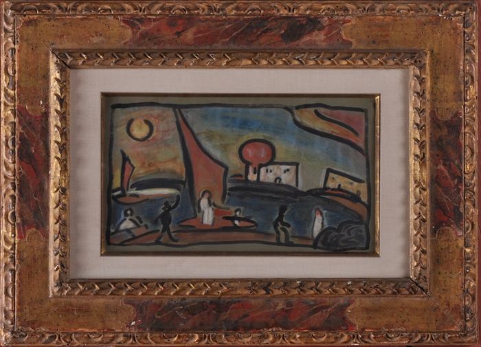 EUROPEAN SCHOOL: RIVER SCENE