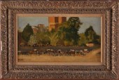 EUROPEAN SCHOOL: URBAN SCENE O