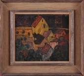 EUROPEAN SCHOOL: URBAN SCENE W