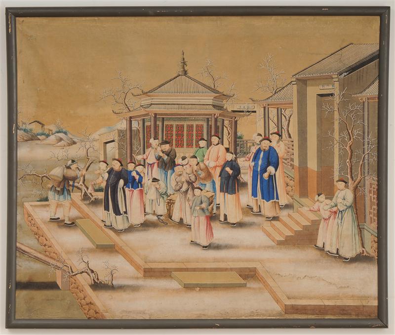 EUROPEAN SCHOOL: WINTER SCENE