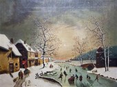 EUROPEAN SCHOOL WINTERSCAPE Oi