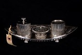 EUROPEAN SILVER BOAT FORM STAN