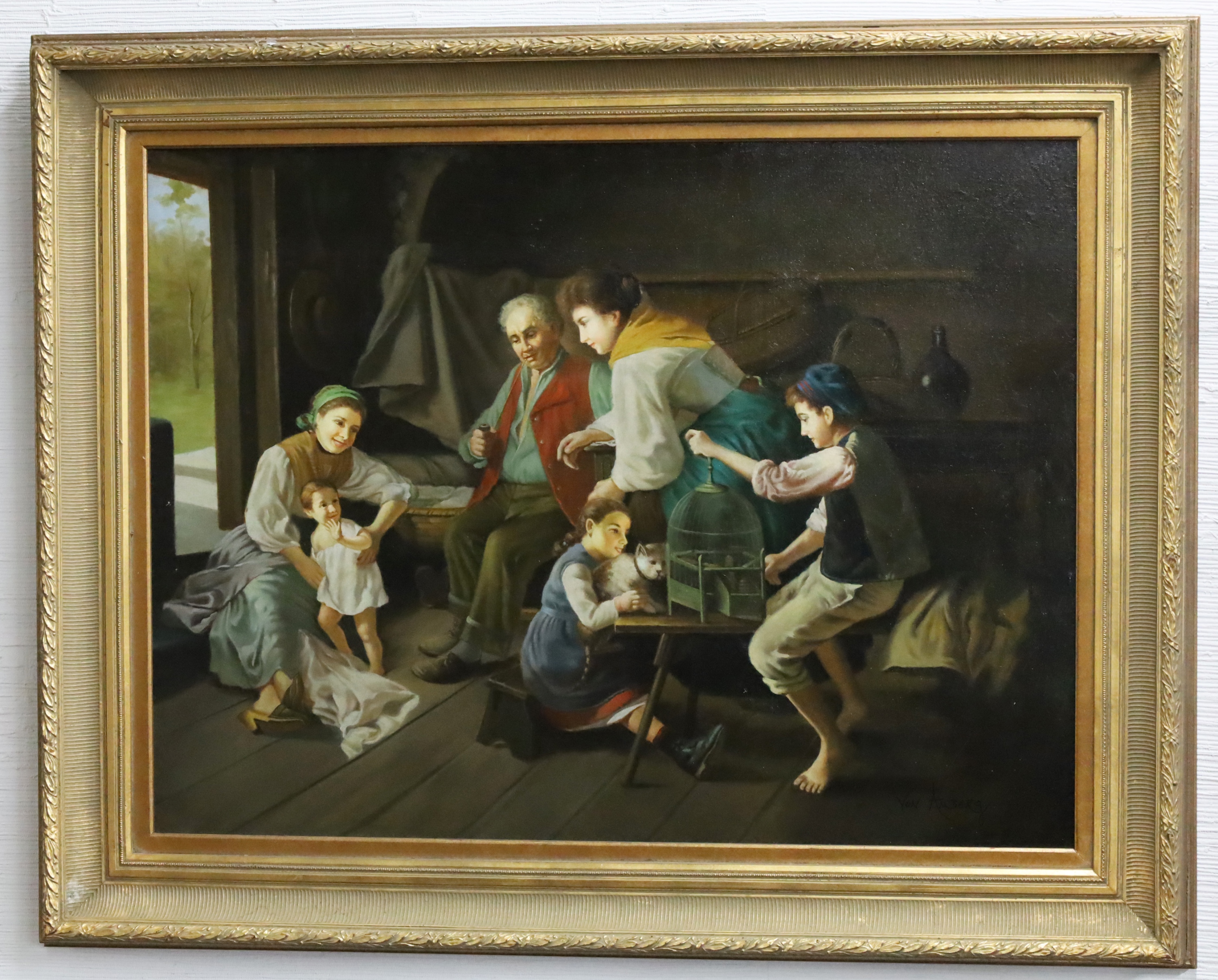 EUROPEAN STYLE O/C INTERIOR SCENE