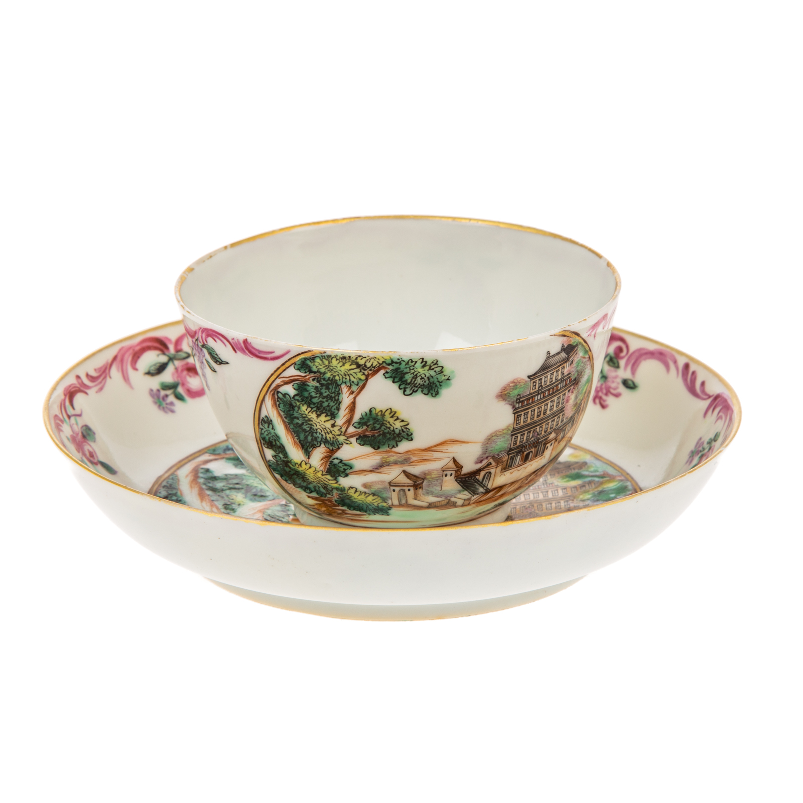 EUROPEAN SUBJECT CHINESE EXPORT TEA