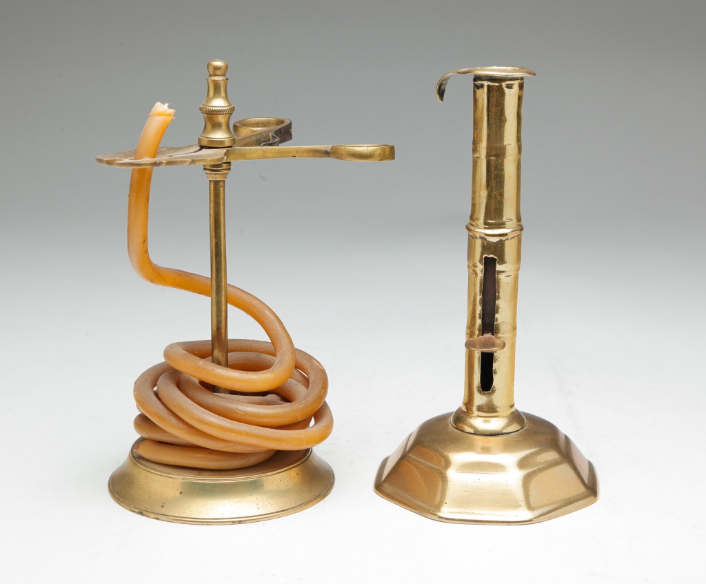 EUROPEAN TAPERJACK AND CANDLESTICK.