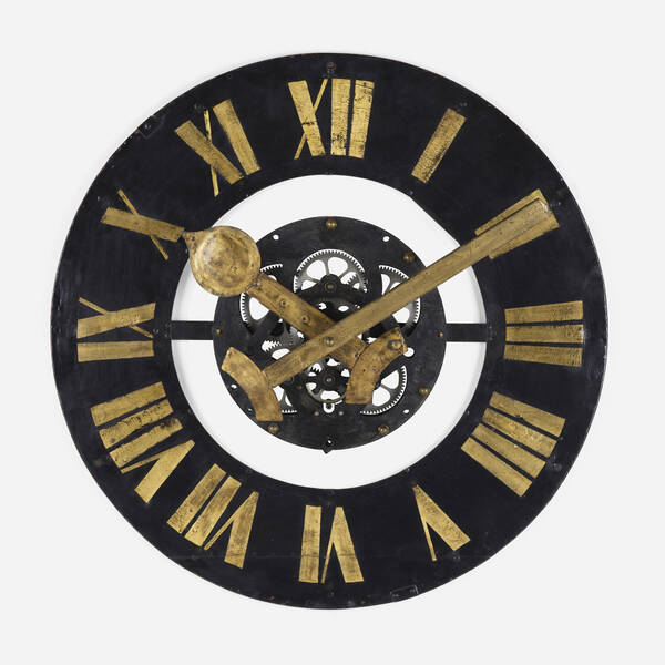 European. Tower clock. 19th