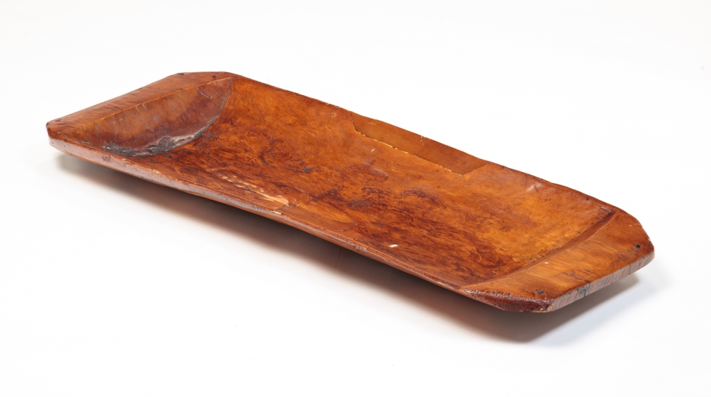 EUROPEAN WOODEN TRENCHER.