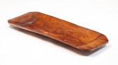 EUROPEAN WOODEN TRENCHER. Nine