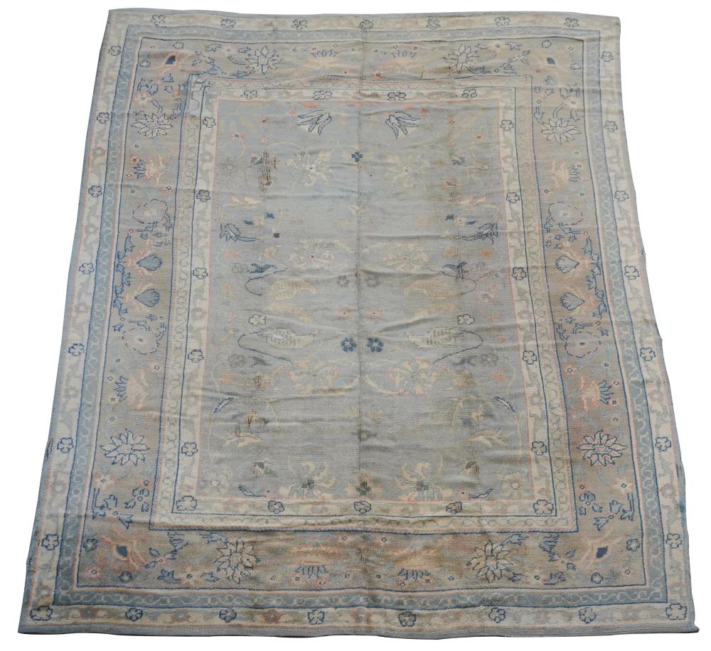EUROPEAN WOOL RUGwith floral design
