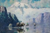 EUSTACE PAUL ZIEGLER OIL ON CA