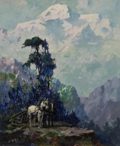 EUSTACE PAUL ZIEGLER OIL ON BO