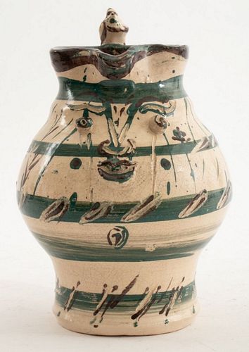 EVA BOUZARD-HUI FIGURAL ART POTTERY