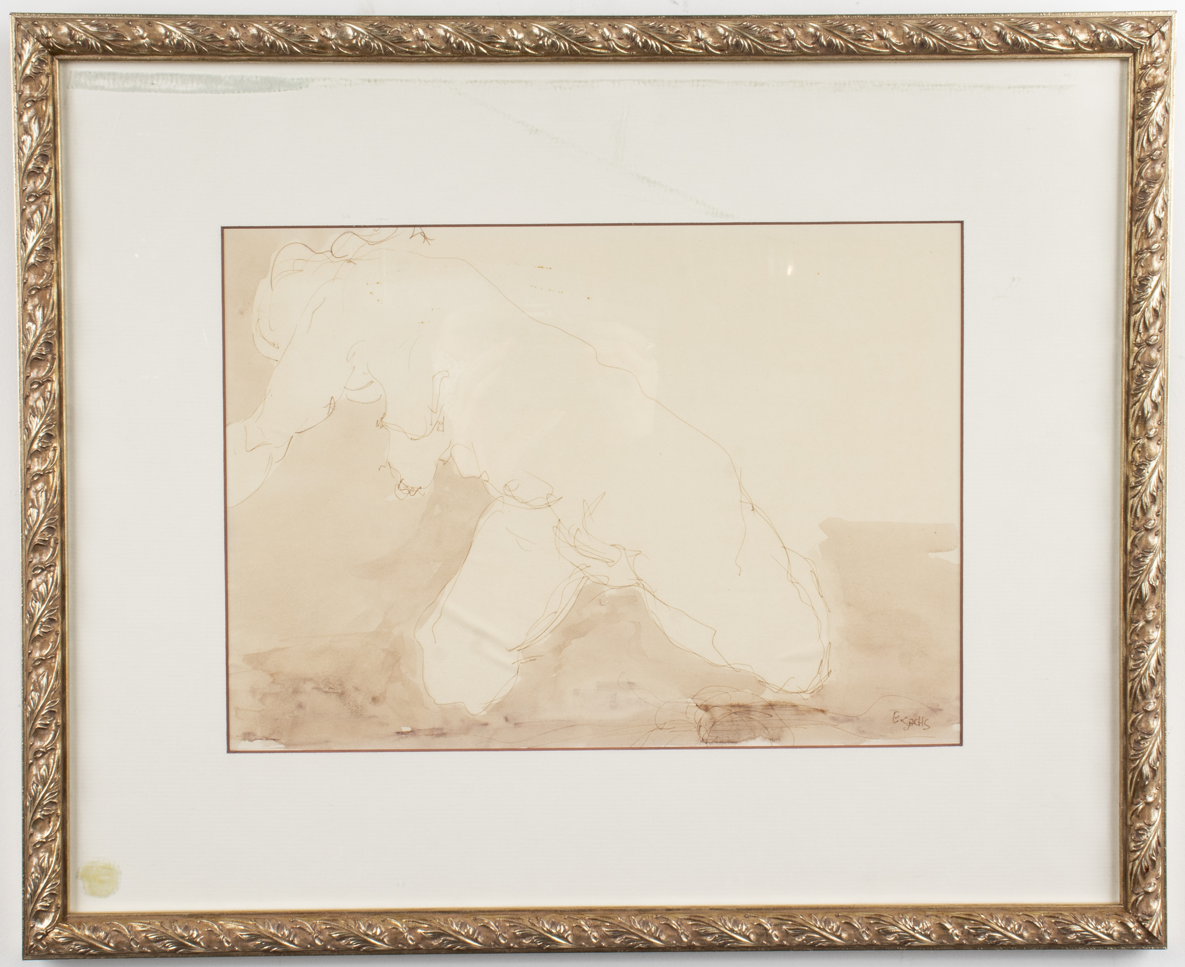 EVA SACHS INK & INK WASH NUDE