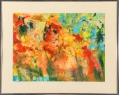 EVA SACHS MIXED MEDIA ABSTRACT