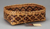 Eva Wolfe river cane basket, w