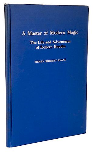 EVANS, HENRY RIDGLEY. A MASTER OF