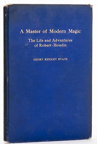 EVANS, HENRY RIDGLEY. A MASTER OF