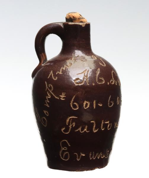 EVANSVILLE INDIANA STONEWARE MINI