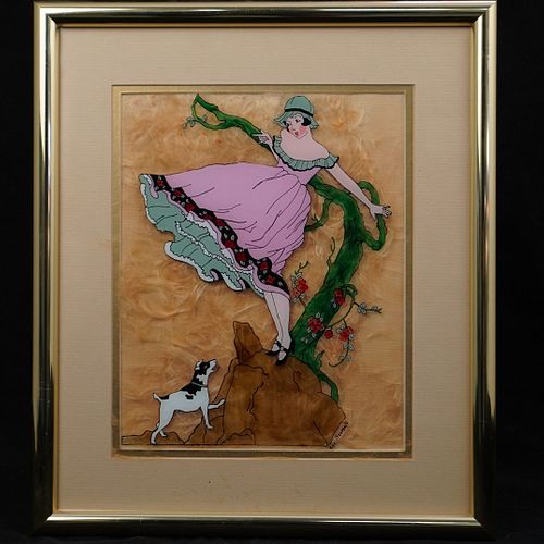 EVE NEUMAN PAINTING ON