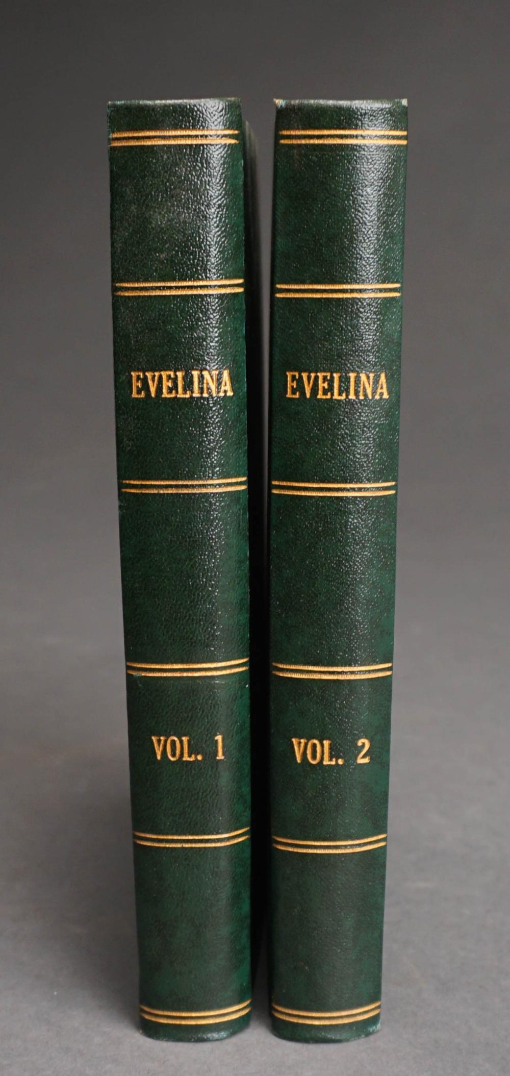 EVELINA OR HISTORY OF A YOUNG