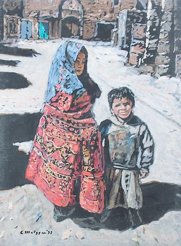 EVELYN METZGER MOTHER WITH CHILD