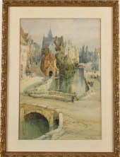 EVELYN RIMINGTON, TOWN SCENE W