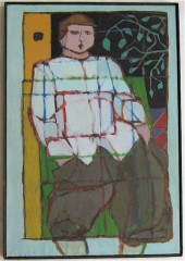 EVELYN SHEEHAN OIL ON LINEN (A