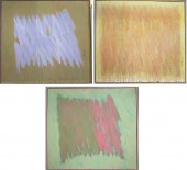 EVELYN SHEEHAN THREE ACRYLICS