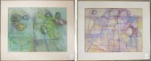EVELYN SHEEHAN TWO MIXED MEDIA