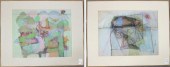 EVELYN SHEEHAN TWO MIXED MEDIA