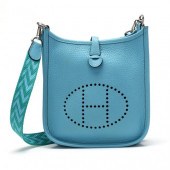 EVELYNE CLEMENCE BLEU LEATHER
