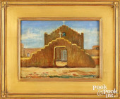 EVERETT JACKSON OIL PAINTING<b