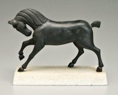 Everett Morgan folk art horse,