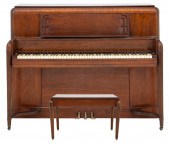 EVERETT PIANO CO. ART DECO UPR