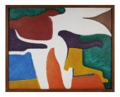 EVERETT WAID, ABSTRACT PAINTIN