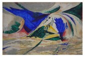 EVERETT WAID, ABSTRACT PAINTIN