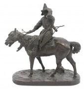 EVGENI LANCERAY BRONZE SCULPTU