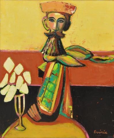 EVINIA BRUCE (20TH C.) PORTRAIT