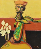 EVINIA BRUCE (20TH C.) PORTRAI