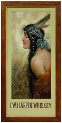 E.W. Harper whiskey poster,