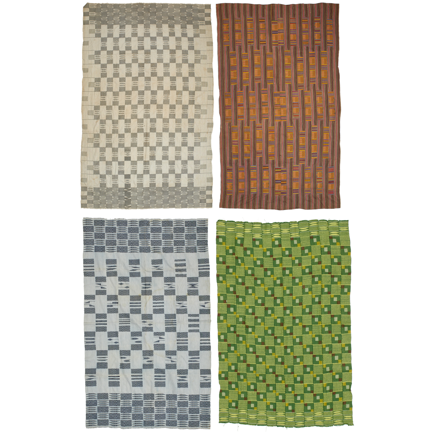 EWE PEOPLES, (4) VINTAGE KENTE