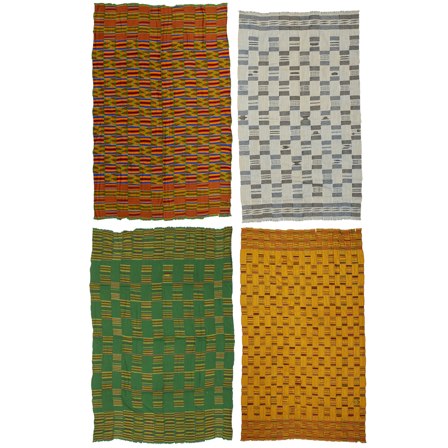 EWE PEOPLES, (4) VINTAGE KENTE