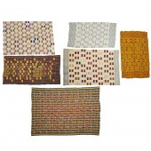EWE PEOPLES, (6) KENTE CLOTHS