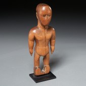 EWE PEOPLES, CARVED FETISH FIG