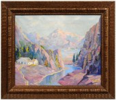 Ewing Flying Iron painting (Si