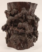 EX-CHRISTIE'S CHINESE CARVED W