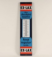 Ex-Lax porcelain advertising t